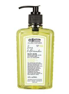 C. O. Bigelow C.O. Bigelow Hand Wash Lime Coriander, Village Perfumer Moisturizing Soap Wash for Bathroom & Kitchen with Aloe Vera and Pro-Vitamin B5, 10 fl oz  - Image 3