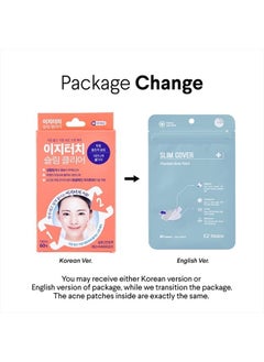 EZ Touch Acne Pimple Patch(60 count) Easy & Clean New Concept Absorbing Hydrocolloid Patch Attachable Without Touching Acne Stickers (Slim & Clear)  - Image 2