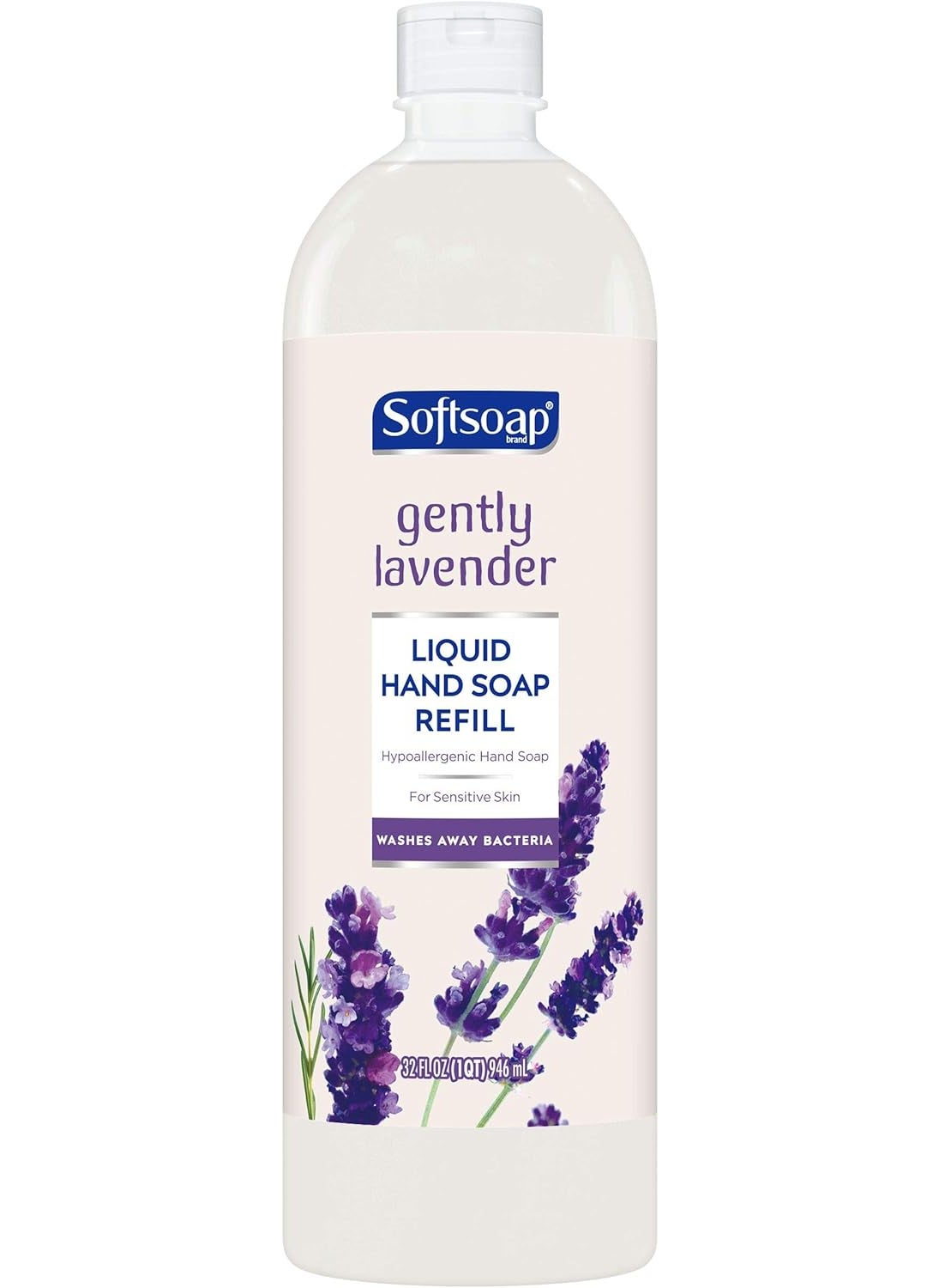 Softsoap Softsoap Hypoallergenic Gently Lavender Hand Soap Refill  32 Fluid Ounces 