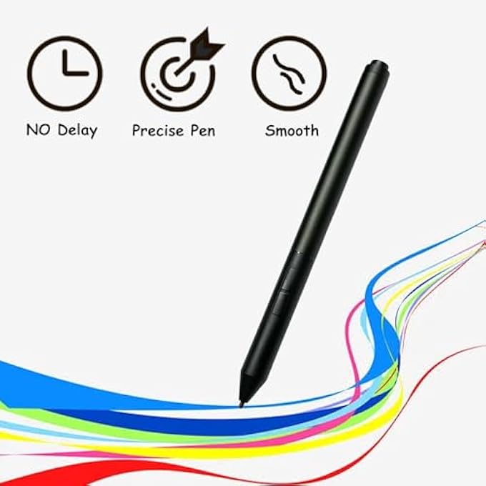 rayihni ACTIVE PEN G3 COMPATIBLE WITH HP ACTIVE PEN G3 ELITEBOOK X360 G3/G4/G6/G7/G8/G9,HP ELITE X2,HP ZBOOK STUDIO X360 G5,HP PROBOOK G1/G2,HP ELITE DRAGONFLY LAPTOP FOR HP T4Z24AA 1FH00AA 4KL69AA(BLACK) - Image 2