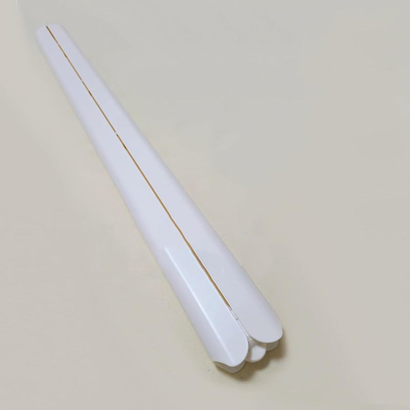 MekUk Garage Wall Protector Door Dent Protector Magnetic Panel Strip for Car, Foldable Door Edge Guards, Door Ding Protectors for 2 Doors for Parking Garages(White,2pcs) - Image 2
