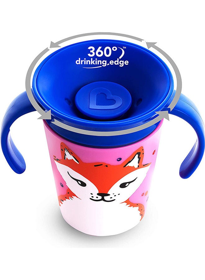 Munchkin Miracle 360 Wildlove Trainer Cup 6 Oz/ 177 Ml Fox - Image 4