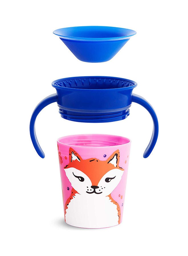 Munchkin Miracle 360 Wildlove Trainer Cup 6 Oz/ 177 Ml Fox - Image 3