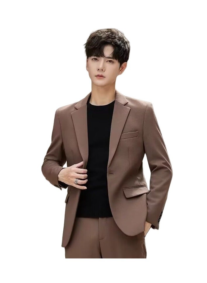 Shougu New Business Casual Slim-fit Suit Jacket  - Image 1