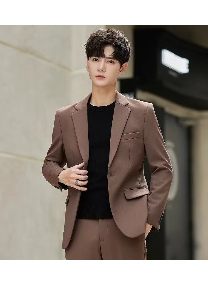 Shougu New Business Casual Slim-fit Suit Jacket  - Image 2