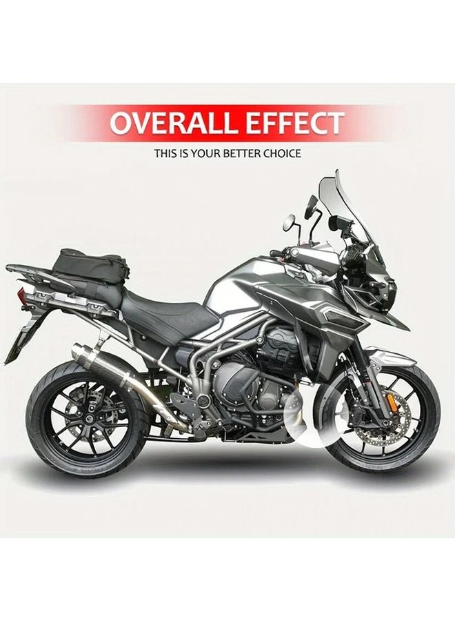 Tiger Explorer 1200 Extended Black Front Fender Guard Dirt Protection Cover - Image 4