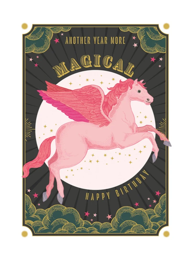 ذا ارت فايل Another Year More Magical Happy Birthday Greeting Card