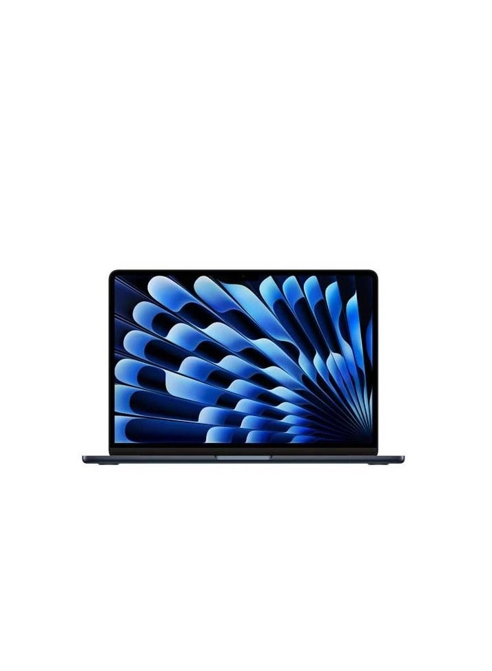 Macbook Air MC8Q4  | 13 Inch Display | Apple M3 Chip | 8-Core CPU and 10-Core GPU | 24GB RAM | 512GB SSD | macOS | English Keyboard | International Version | Midnight