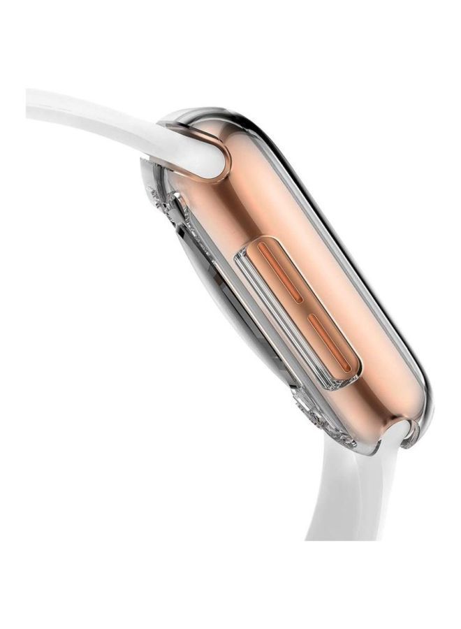 NIBEMINENT 2-Pack Protective Case Cover For Apple Watch Series 6/5/4/3/2/1 42mm Clear - Image 5