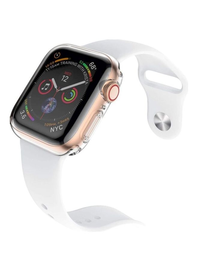 NIBEMINENT 2-Pack Protective Case Cover For Apple Watch Series 6/5/4/3/2/1 42mm Clear - Image 3