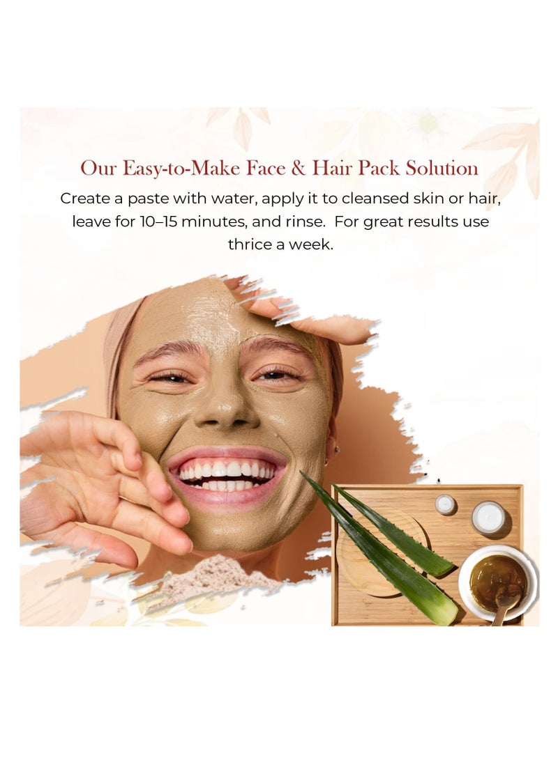 Mirintz Aloe Vera Powder for Hair & Skin Care | (100 gms) Pure Powder for Hair Growth | Natural Aloe Vera Face Powder | Cooling, Moisturizing & Soothing for Hair & Skin Mask - Image 4