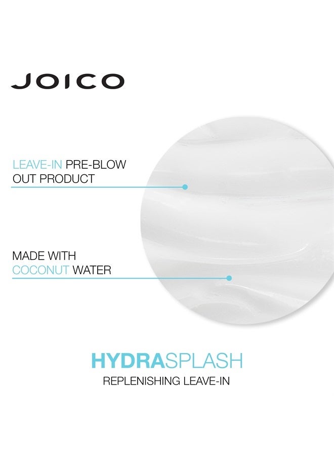 JOICO HydraSplash Replenishing Leave-In | For Fine, Medium, Dry Hair | Boost Shine & Softness | Tame Frizz & Hydrate | With Sea Kelp & Coconut Water | 3.38 Fl Oz - Image 3