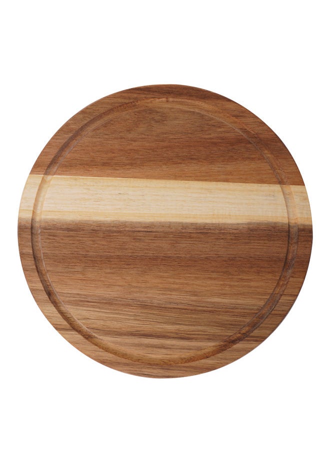 Electus Acacia Wood Round Cutting Board 