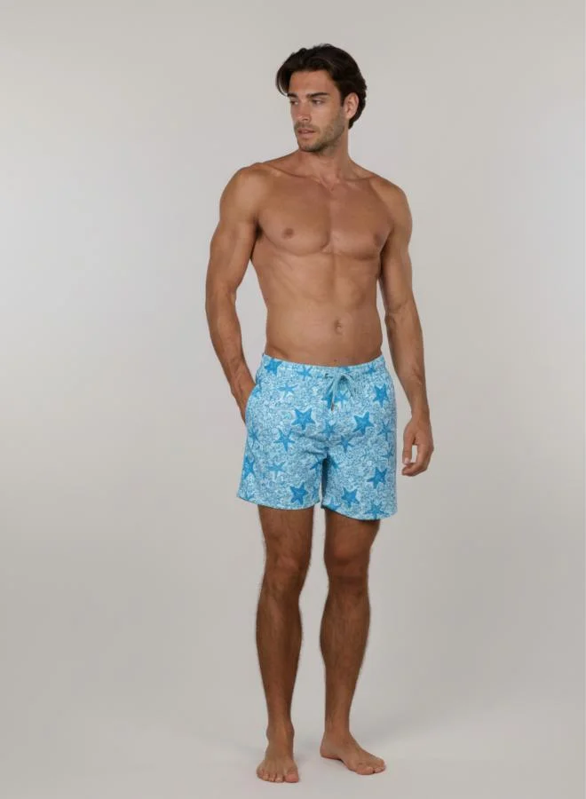 Just Nature Premium Quick Dry Light Sea Stars Swim Shorts