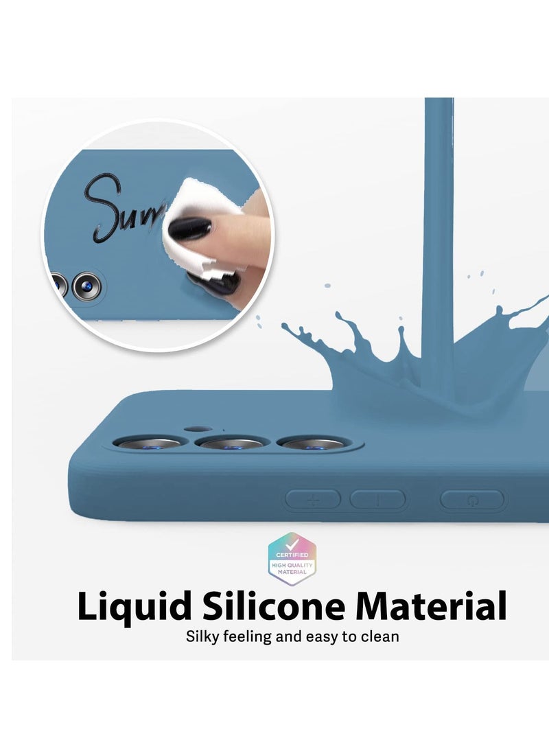 BORTONY Galaxy A54 5G Case Shockproof Liquid Silicone Case Slim Soft Cover With Inside Soft Microfiber Lining Comaptible With Samsung Galaxy A54 5G - Image 4