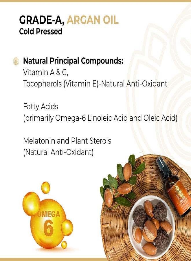 CORE & PURE Combo Pack of Grade-A, Cold Pressed Oil Argan Oil 50 ml & Cedarwood 12 ML Grade-A, Essential Oil - Image 2