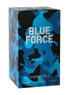 Maryaj Blue Force Eau De Parfum For Men, 100 ml  - Image 3