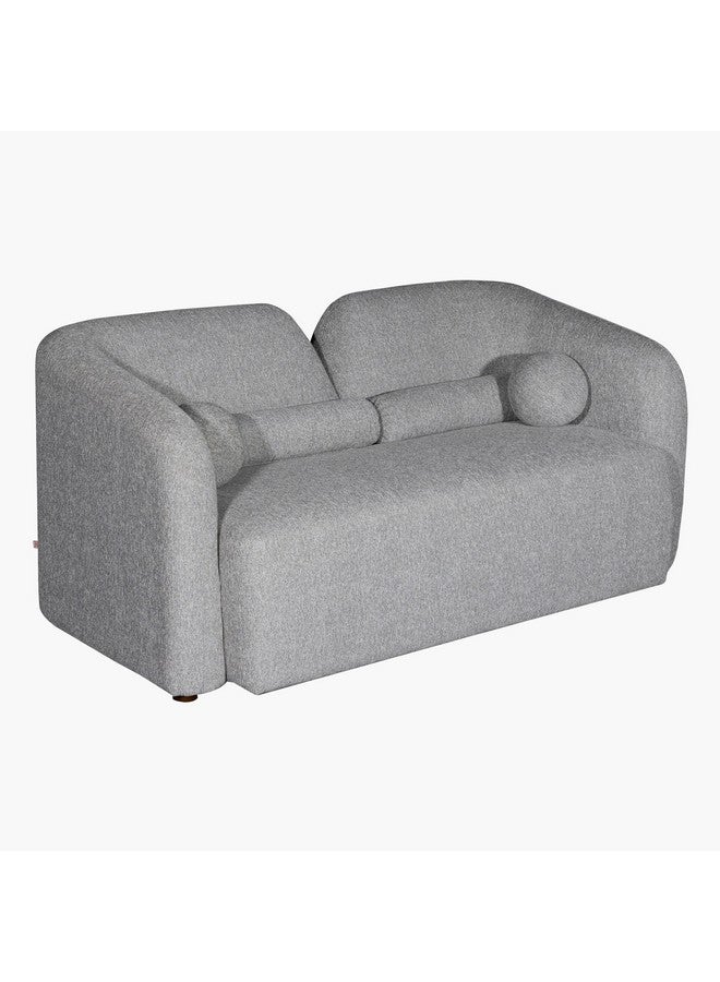 Home Box Copenhagen 2-Seater Fabric Sofa with 4 Cushions 95 x 80 x 175 cm - Image 2