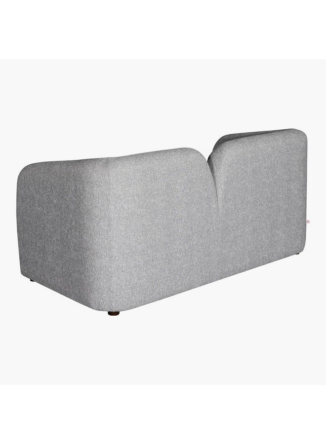 Home Box Copenhagen 2-Seater Fabric Sofa with 4 Cushions 95 x 80 x 175 cm - Image 3