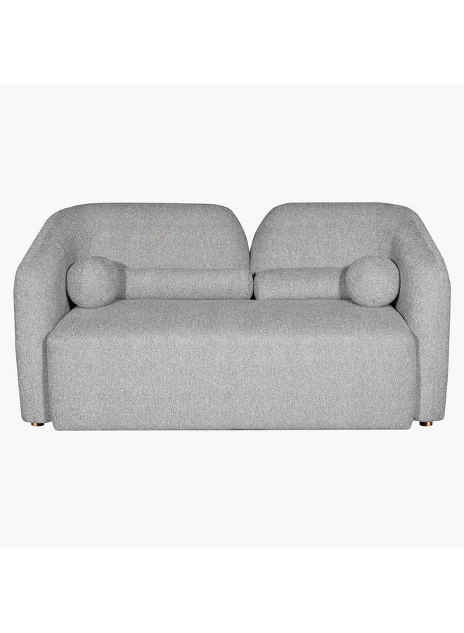 Home Box Copenhagen 2-Seater Fabric Sofa with 4 Cushions 95 x 80 x 175 cm - Image 1