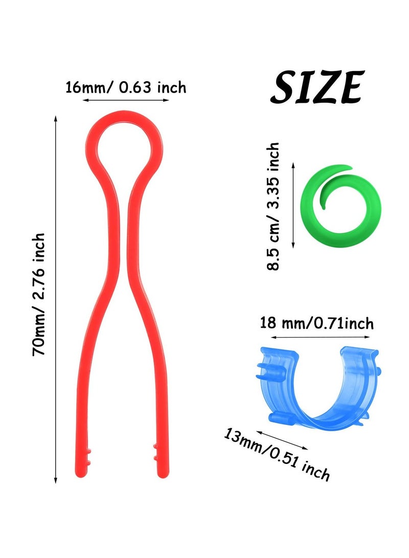 Y&D 96 Pieces Bobbin Thread Buddies Include 40 Clips Holder 28 Spool Huggers Holders Sewing Machine Accessories for Organizing - Image 3