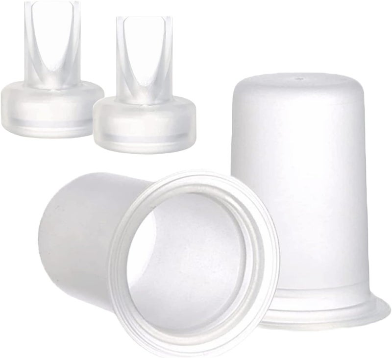 Ameda Universal Spare Parts Kit | Breast Pump Accessories | Breast Pump Parts | (2) Diaphragms & (2) Valves | Compatible with HygieniKit, MYA Joy, MYA Joy Plus & Pearl - Image 1