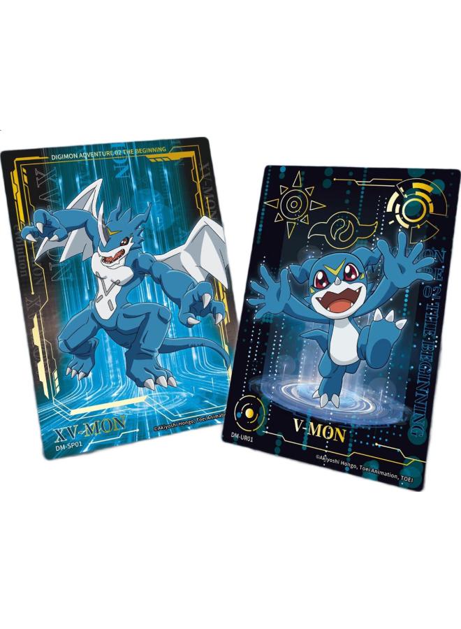 Card.Fun Jika She Digital Monster 02 Original Summoning Theater Commemorative Collection Card Blind Box Card Premium Card Brick Anime Official Merchandise Gushi, Single Pack (1 Card/Brick) - Image 2