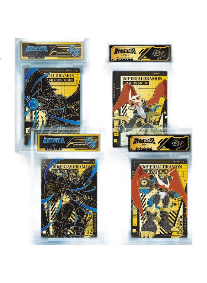 Card.Fun Jika She Digital Monster 02 Original Summoning Theater Commemorative Collection Card Blind Box Card Premium Card Brick Anime Official Merchandise Gushi, Single Pack (1 Card/Brick) - Image 3
