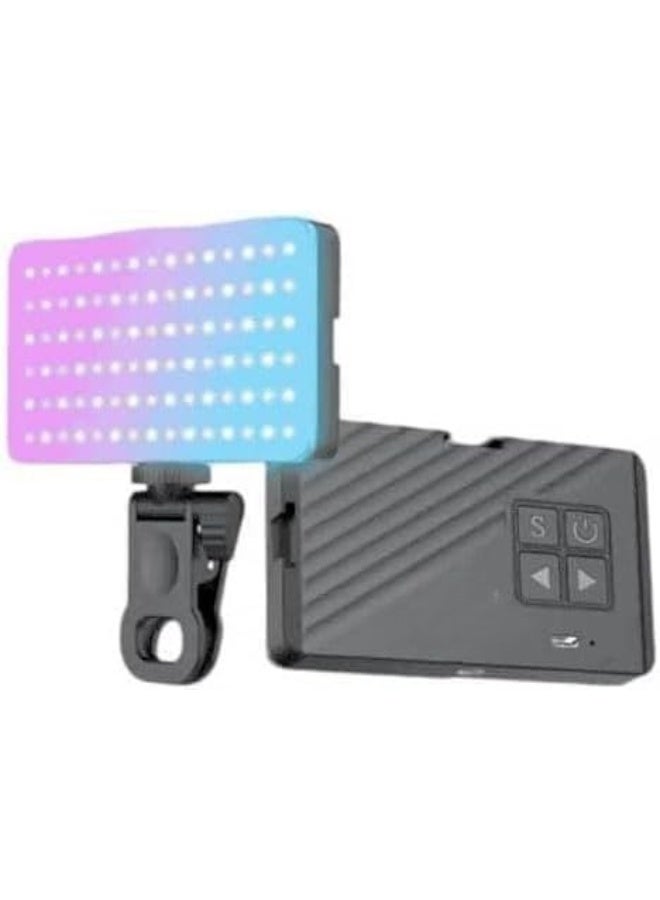 RGB LED Light – U160 Style – Rotating Multi-Mode Lighting – Mountable on Camera, Phone or Laptop – For Content Creators - Image 1
