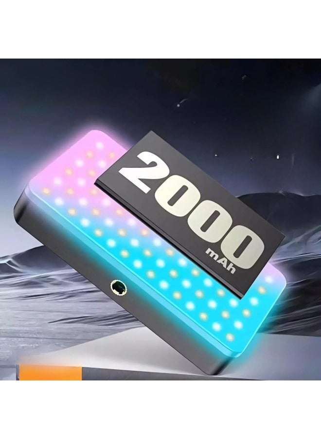 RGB LED Light – U160 Style – Rotating Multi-Mode Lighting – Mountable on Camera, Phone or Laptop – For Content Creators - Image 3