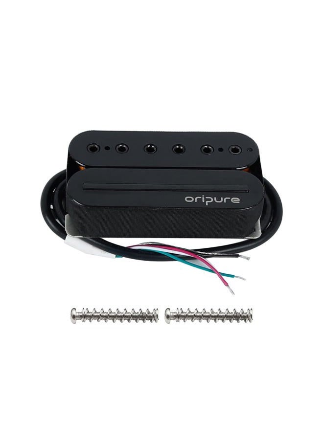 Oripure Guitar Humbucker Pickup Neck+Bridge Pickups Set Hot Rail & Screw Poles - Image 3