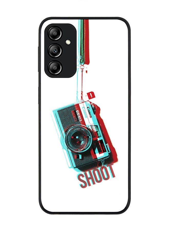 Stylizedd Rugged Black edge case for Samsung Galaxy A24 4G Slim fit Soft Case Flexible Rubber Edges Anti Drop TPU Gel Thin Cover - Shoot - Image 1