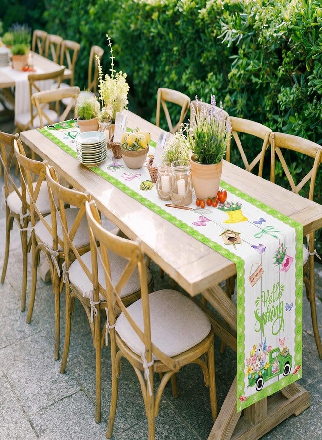 LemonRoad 12 Pcs Holiday Truck Table Runner 72 Inches Seasonal Table Runners Decor Summer 4th of July Patriotic Fall Kitchen Dining Decoration for Party Home Supplies - Image 2