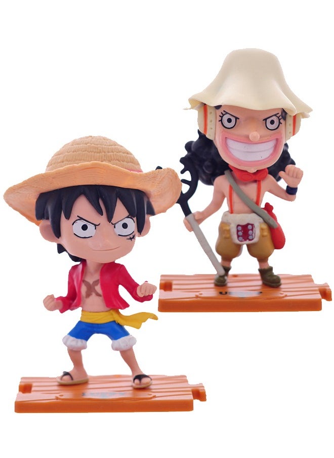 GROIC 10-Piece Luffy and Other Action Figures  - Image 3