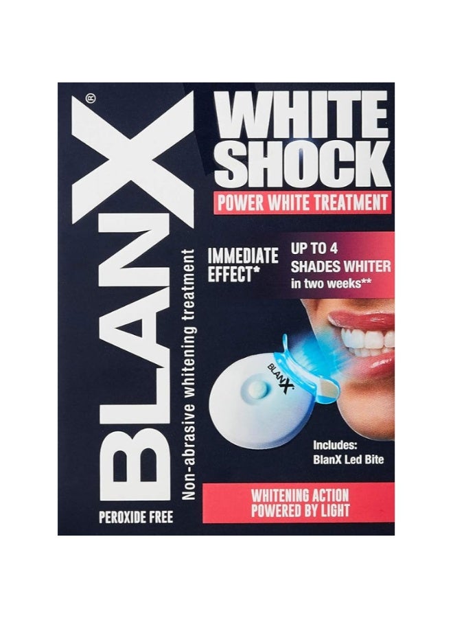 BLANX WHITE SHOCK DAILY KIT+W/ LED LIGHT TP 50ML