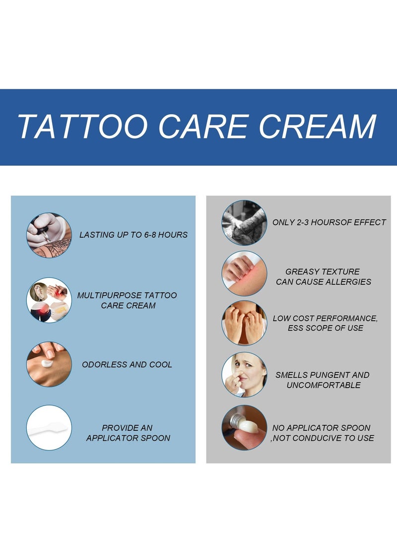 SOUTH MOON - Tattoo Numbing Cream, 6-8 Hours Painless Numbing Cream for Tattoos Extra Strength, Long Lasting Painless Tattoo Numbing Cream for Tattoo, Waxing, Microneedling (1.41Oz) - Image 1