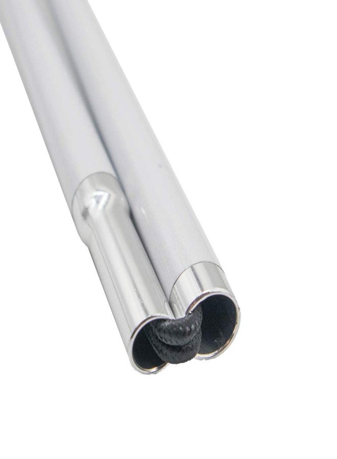 VISIONU Aluminum Folding Cane for the Blind,Folds Down 4 Sections, White Cane,with 2 Tips, (Black Handle, 80 cm) - Image 5