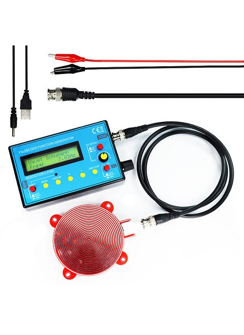 FG-200 DDS Function Signal Generator Frequency Counter 0.01Hz - 500KHz Signal Source Module Sine+Square+Sawtooth Waveform