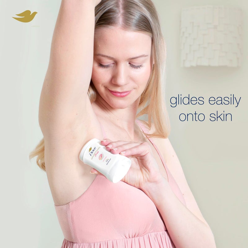 Dove Aluminum Free Deodorant for Women 3 Count Rose Petals 72 hour odor protection 2.6 oz - Image 4