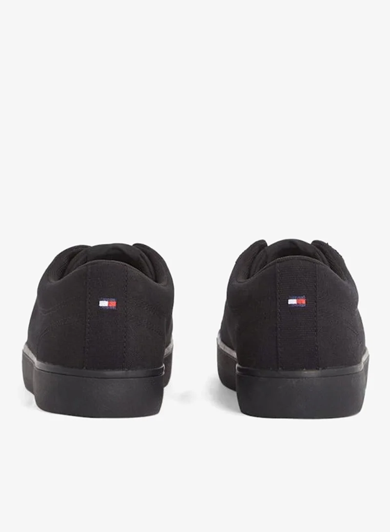 TOMMY HILFIGER HIGH VULCANISED LOW CORE CANVAS TRAINERS