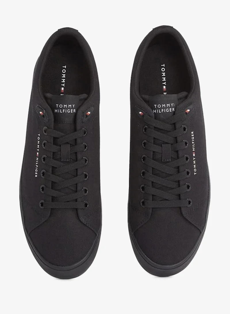 TOMMY HILFIGER HIGH VULCANISED LOW CORE CANVAS TRAINERS