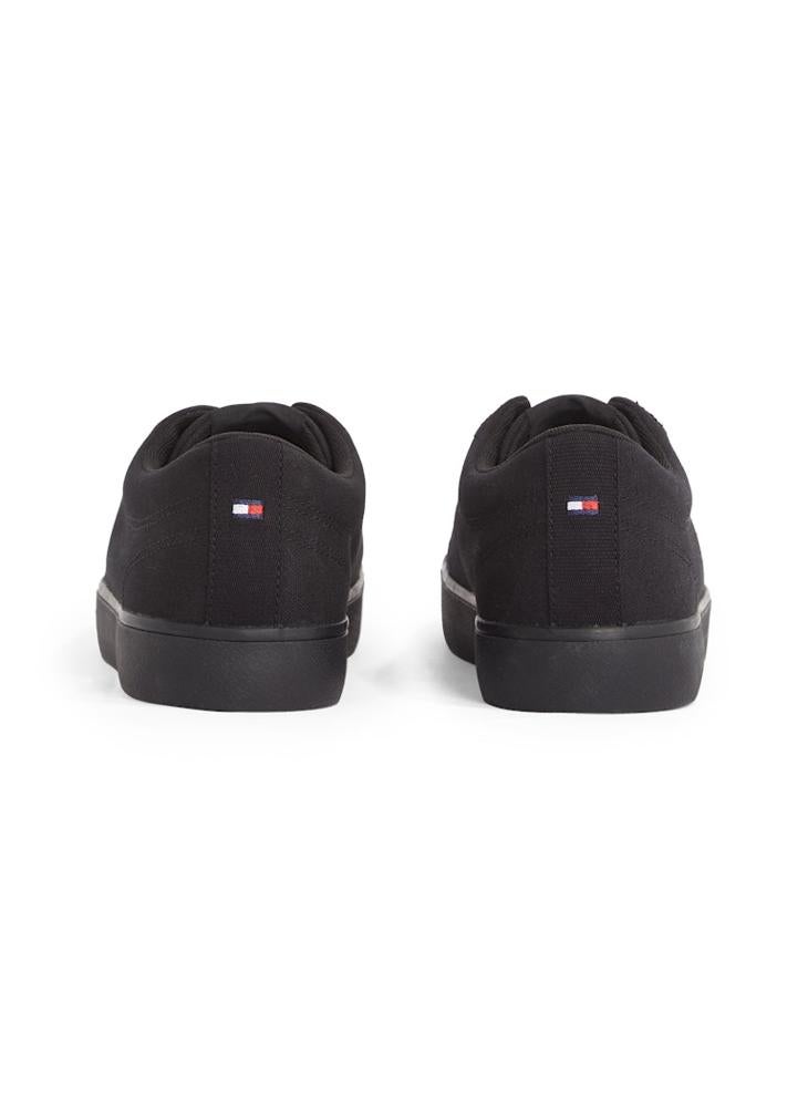 TOMMY HILFIGER HIGH VULCANISED LOW CORE CANVAS TRAINERS  - Image 4