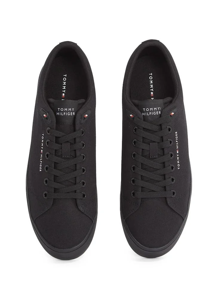 TOMMY HILFIGER HIGH VULCANISED LOW CORE CANVAS TRAINERS