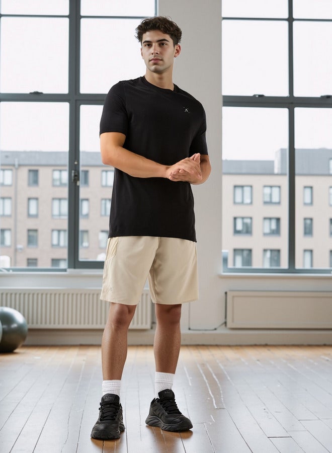 آكتف شورت بقصة عادية وخصر مطاطي - Image 2