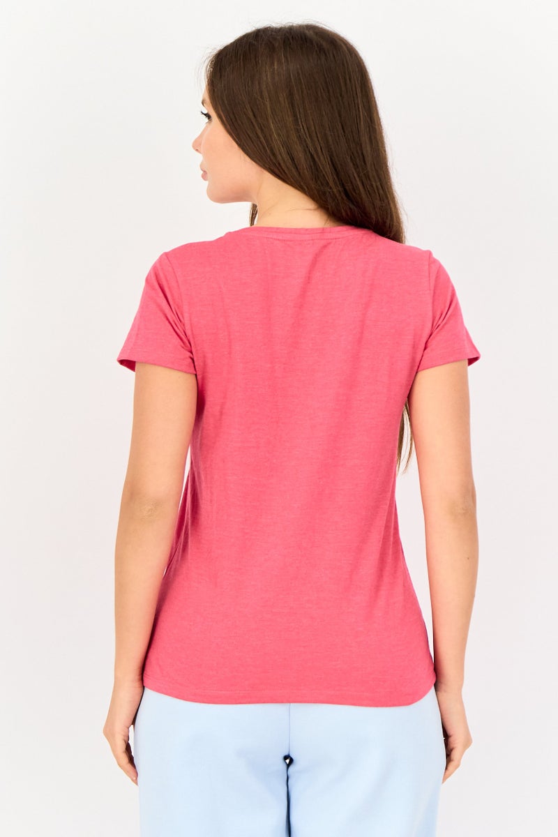 zivame Women 2 Pcs Solid Short Sleeves Sleepwear Tops, Multicolor - Image 3