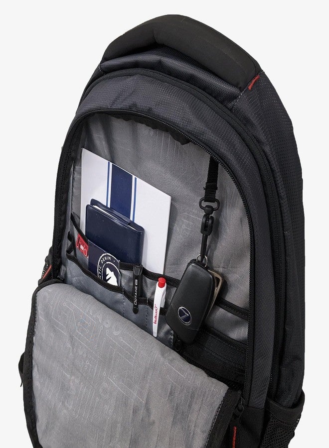 STRABO Moto Laptop Bag School & College Backpacks- Color Black 25L Water Resistant (Medium Size) - Image 5