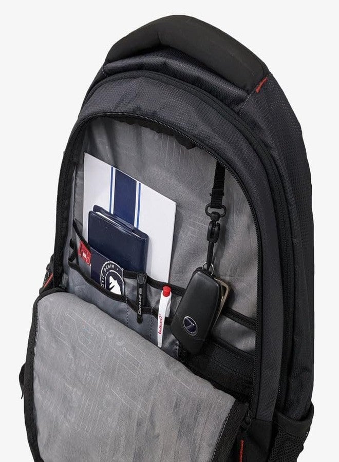 STRABO Moto Laptop Bag School & College Backpacks- Color Black 25L Water Resistant (Medium Size) - Image 3