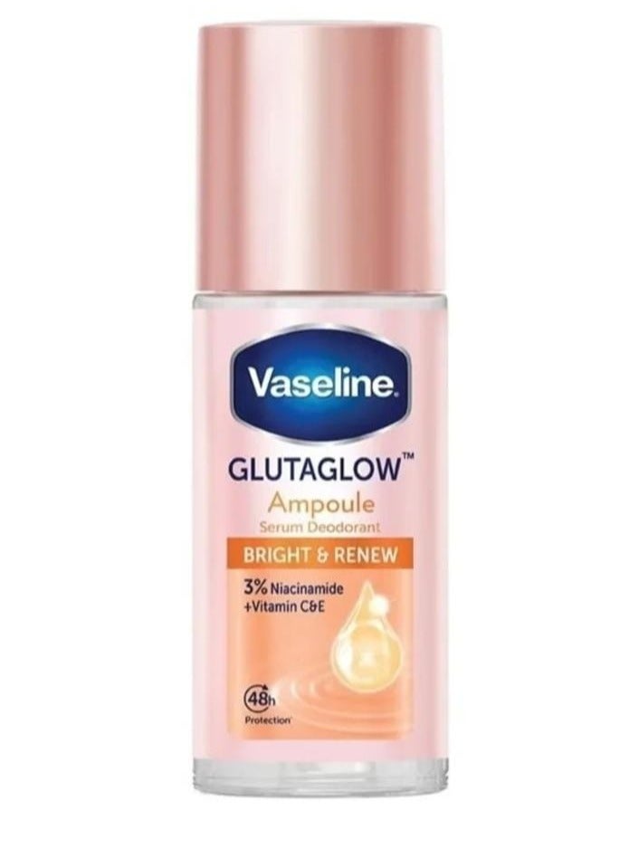 Vaseline Glutaglow Bright & Renew Ampoule Serum Deodorant - 45ml - Image 1