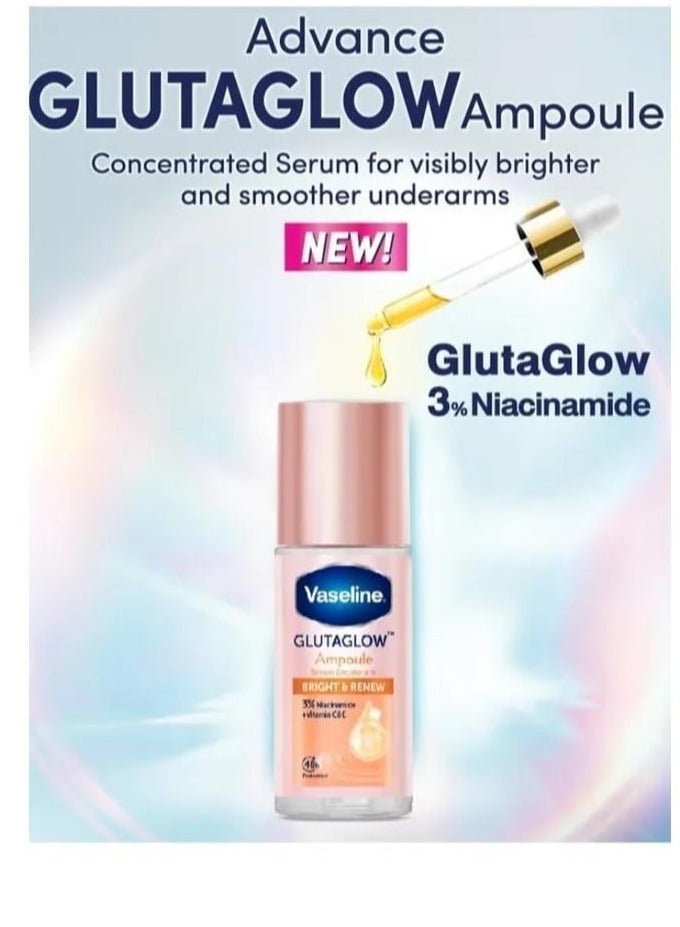 Vaseline Glutaglow Bright & Renew Ampoule Serum Deodorant - 45ml - Image 3