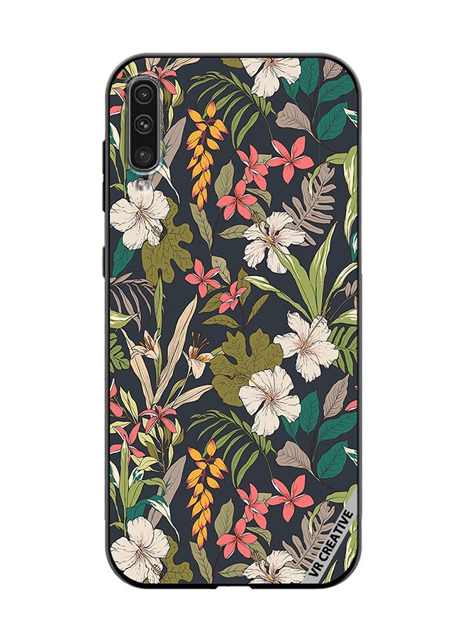 VR CREATIVE Protective Case Cover For Samsung Galaxy A70/A70s Flower Design Multicolour - Image 1